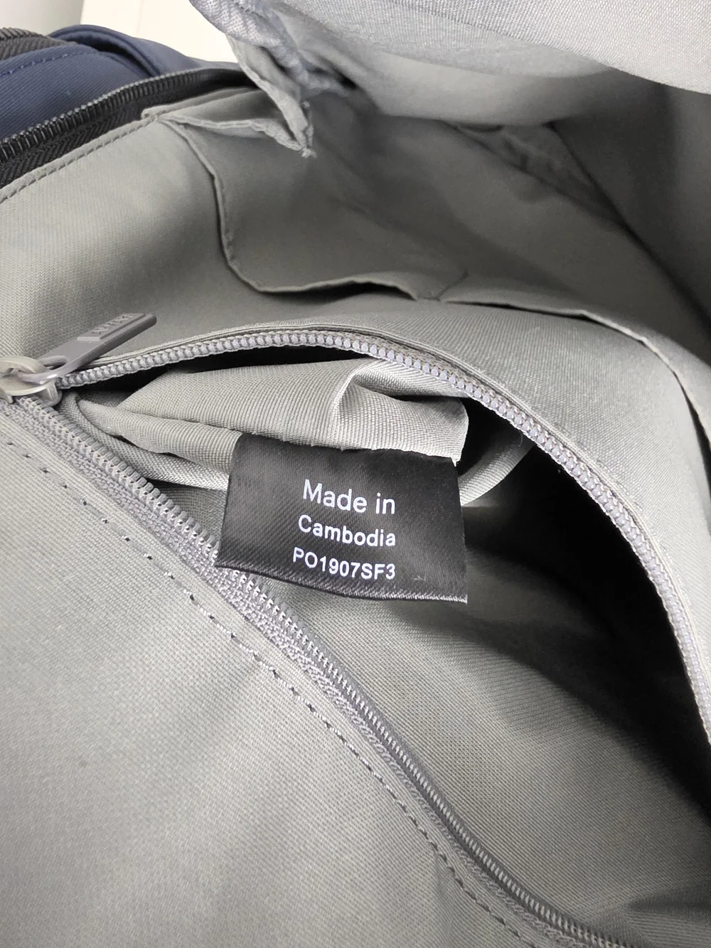 Away The Commuter Backpack (Navy Blue Nylon)